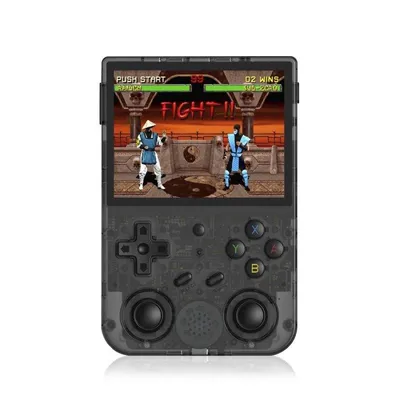 Dam Electronics RG353VS Retro Tragbar RK3566 Quad-Core 128GB Linux Schwarz