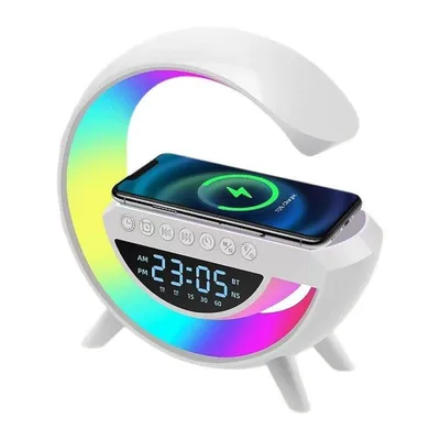Lautsprecher Dam Electronics Bluetooth 5.2 5W mit 15W kabellosem Laden und LED