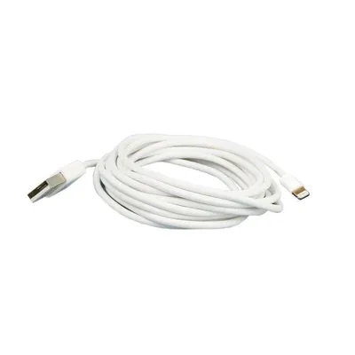 Datenkabel Dam Electronics Iphone 5/6/6 Plus 3 m Weiß USB