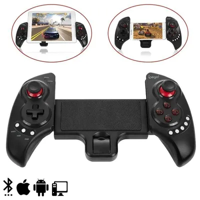 Dam Electronics Bluetooth Gamepad Teleskopisch Stand Zentral für Smartphone Tablet PC