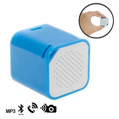 Lautsprecher Dam Electronics Würfelform Bluetooth 3 W Freisprechfunktion MP3 Lichtanzeige