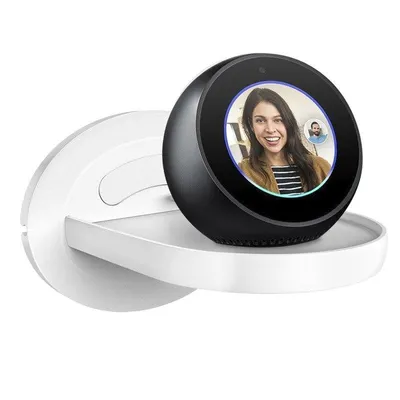 Lautsprecherzubehör Dam Electronics Wandhalter für Echo Dot/Spot und Google Home/Mini mit Kabelmanagement