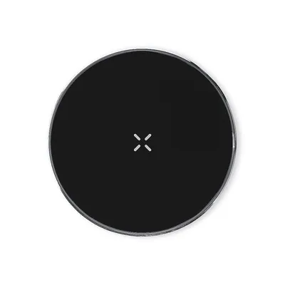Kabelloses Ladegerät Dam Electronics 15W Aluminium mit Typ-C-Kabel