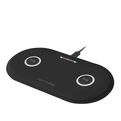 Kabelloses Ladegerät Dam Electronics 15W Fast Charge für 2 Smartphones