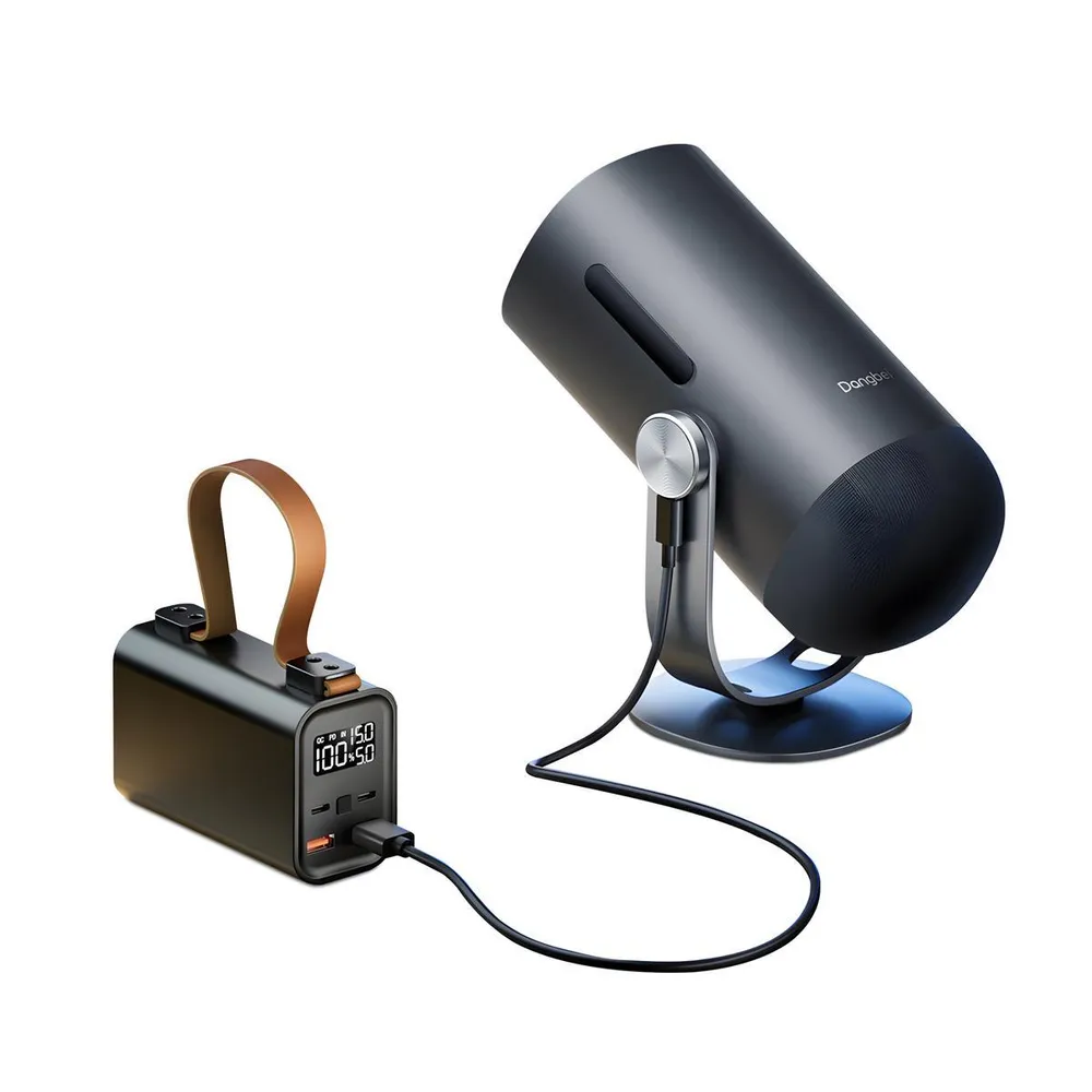 Freedo Portable Smart Projector + PowerBank Bundle Beamer