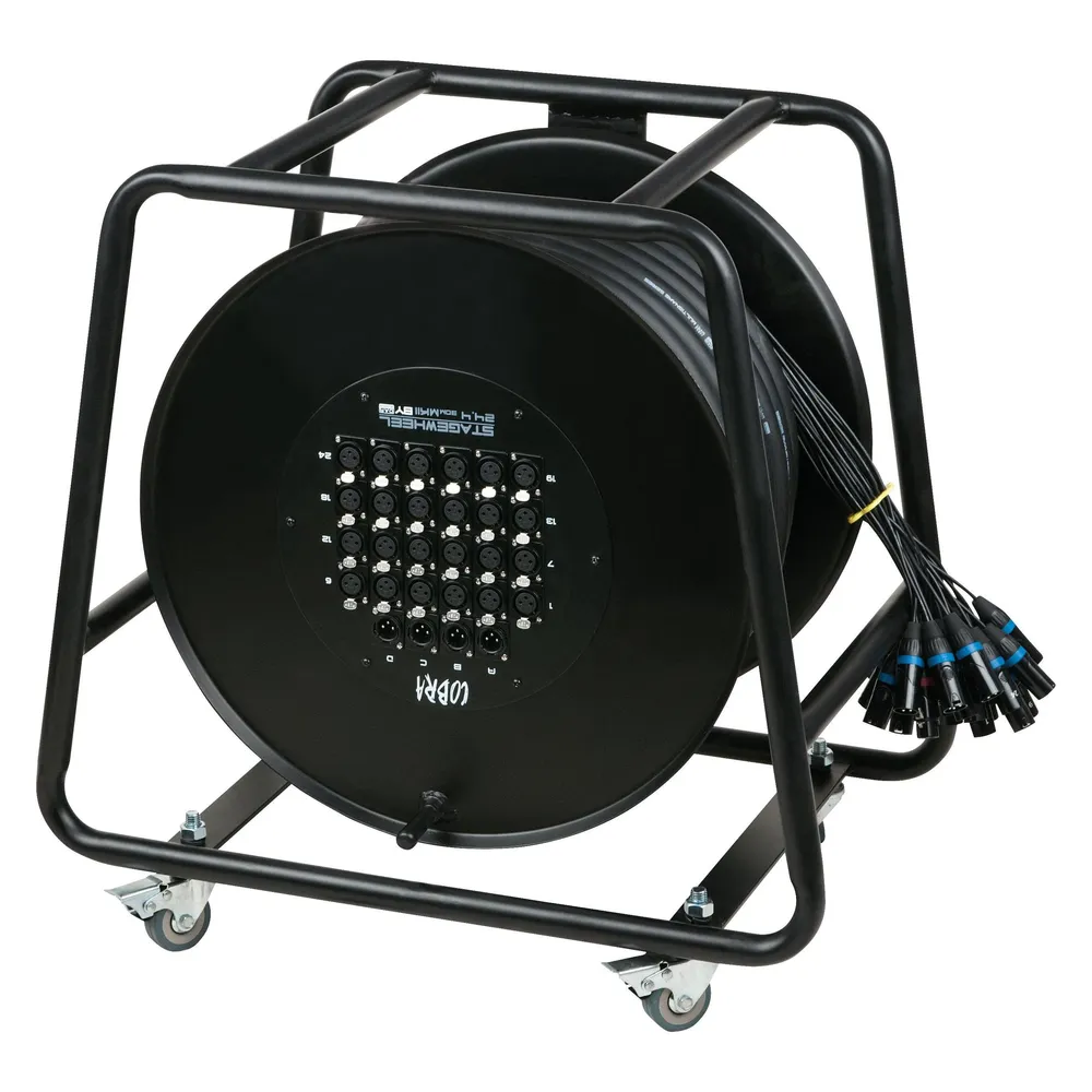DAP-Audio Cobra-X Rolle (30 m, XLR Kabel)