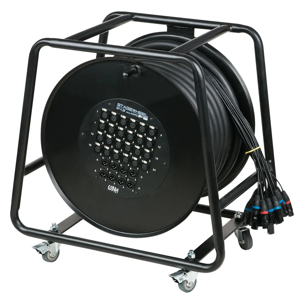 DAP-Audio Cobra-X Rolle (30 m, XLR Kabel)