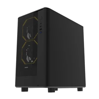 Gehäuse Darkflash DB330M Mesh Schwarz Gehärtetes Glas M-ATX/ITX