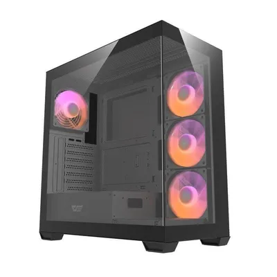 PC-Gehäuse darkFlash DS900 Black Full Tower 4x120mm Lüfter USB-C Glas
