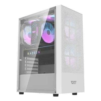 Gehäuse Darkflash A290 Weiß ARGB Glasfenster ATX-Mid-Tower