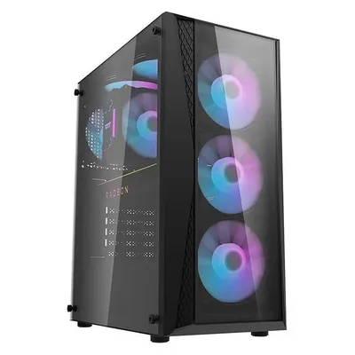 Gehäuse Darkflash DK352 Plus mit 4 ARGB-Lüftern