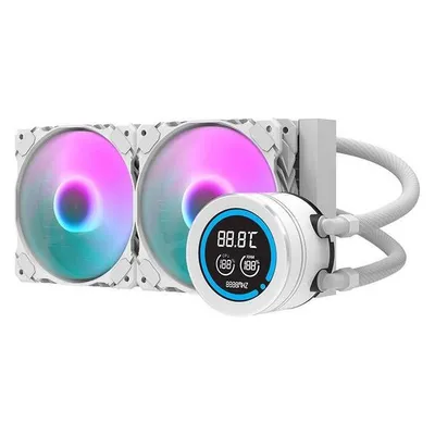 Refrigeración Líquida darkFlash DN-D240 240mm 2 Ventiladores ARGB LCD