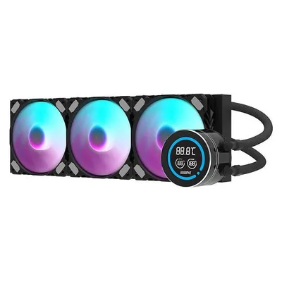 Refrigeración Líquida darkFlash DN-D360 360mm 3 Lüfter ARGB LCD