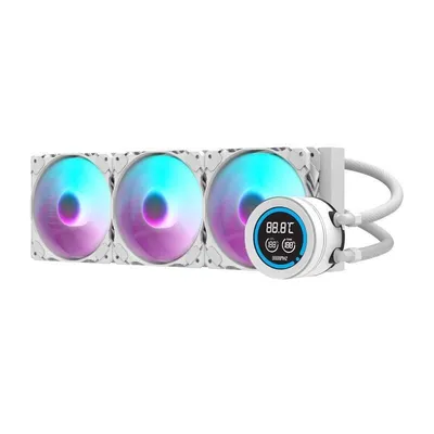 darkFlash DN-D360 360mm Flüssigkeitskühlung mit LCD ARGB 3 Lüfter leise