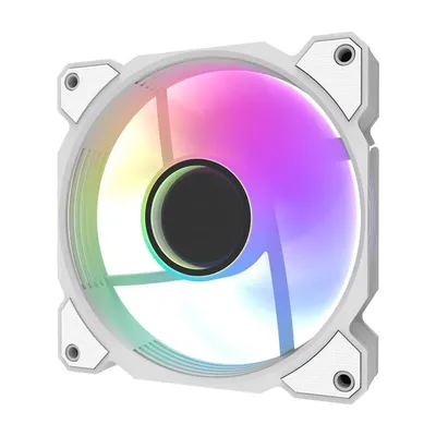 Kühlung Luft darkFlash 120mm DR08 PWM A-RGB Weiß 3 in 1