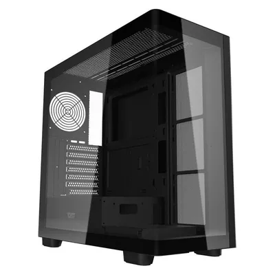 PC-Gehäuse Darkflash DS900G Midi Tower Schwarz Gehärtetes Glas