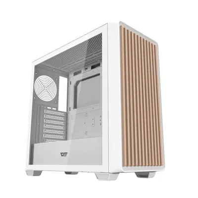 Gehäuse DarkFlash DS900WD ATX Gehärtetes Glas Weiß