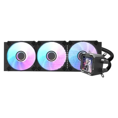 Refrigeración Líquida darkFlash DV360S 360mm 3 Lüfter ARGB IPS LCD Display