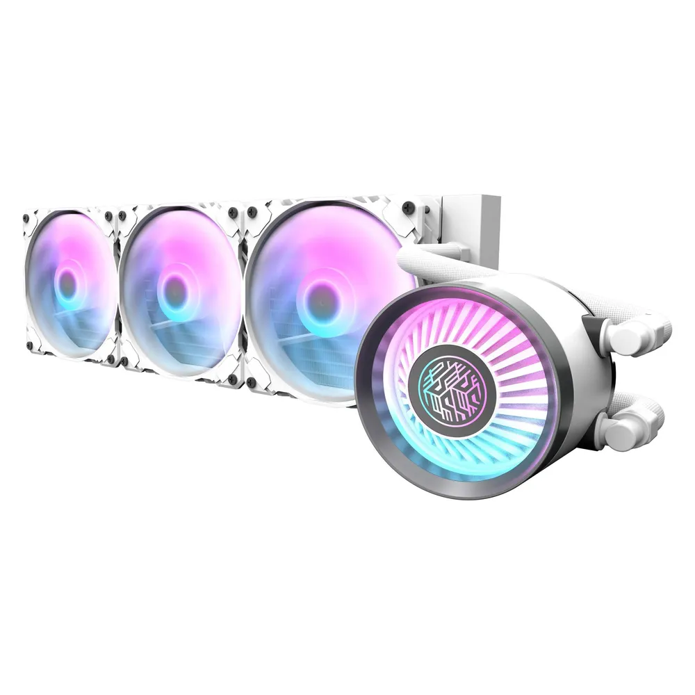 Refrigeración Líquida darkFlash DN360 White 360mm 3 Lüfter ARGB Verstellbare Pumpe