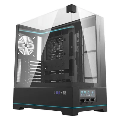 Gehäuse Darkflash DY450 Mid Tower ATX Ohne Lüfter Schwarz