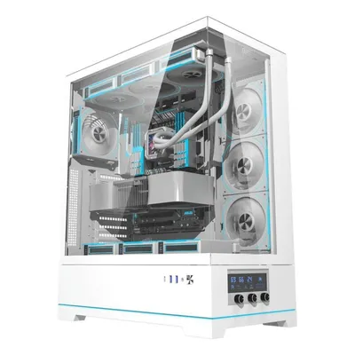 Gehäuse Tower darkFlash DY451L Pro ATX RGB Weiß
