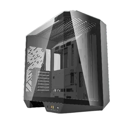 Gehäuse darkFlash DY470 Full Tower Schwarz ATX mit 4 Lüftern