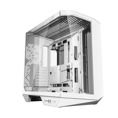 PC-Gehäuse darkFlash DY470 Full Tower Weiß ATX mit 4 Lüftern