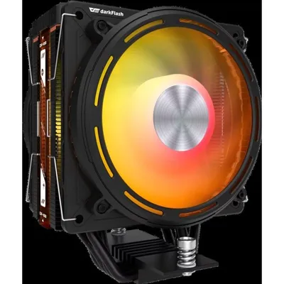 Kühlung Luft Darkflash Tech Sockel AM4 AM5 LGA 115X 120mm E400 PLUS BLACK ARGB