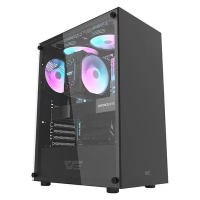 Gehäuse Darkflash DK100 Schwarz Mitteltower ATX/M-ATX/ITX