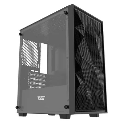 PC-Gehäuse Darkflash M305 Mesh Mini Tower Ohne Lüfter Schwarz
