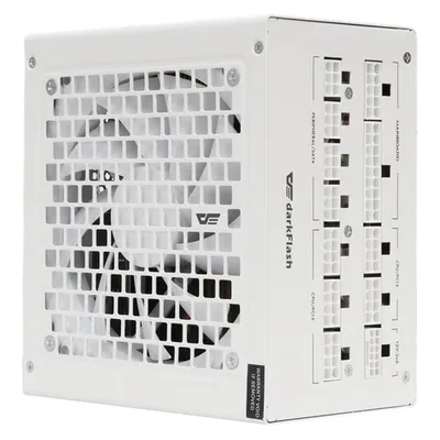 Netzteil Darkflash PMT1050 1050W 80+ Gold Zertifizierung weiß