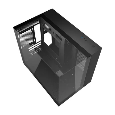 PC-Gehäuse Darkflash TH285M Gehärtetes Glas Schwarz M-ATX ITX