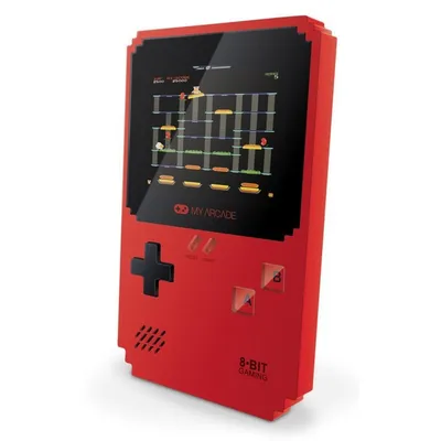 My Arcade Pixel Classic Data East Hits Retro Portable Red