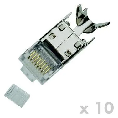 Datacom connector RJ45 STP CAT7(6A) 8p8c wire