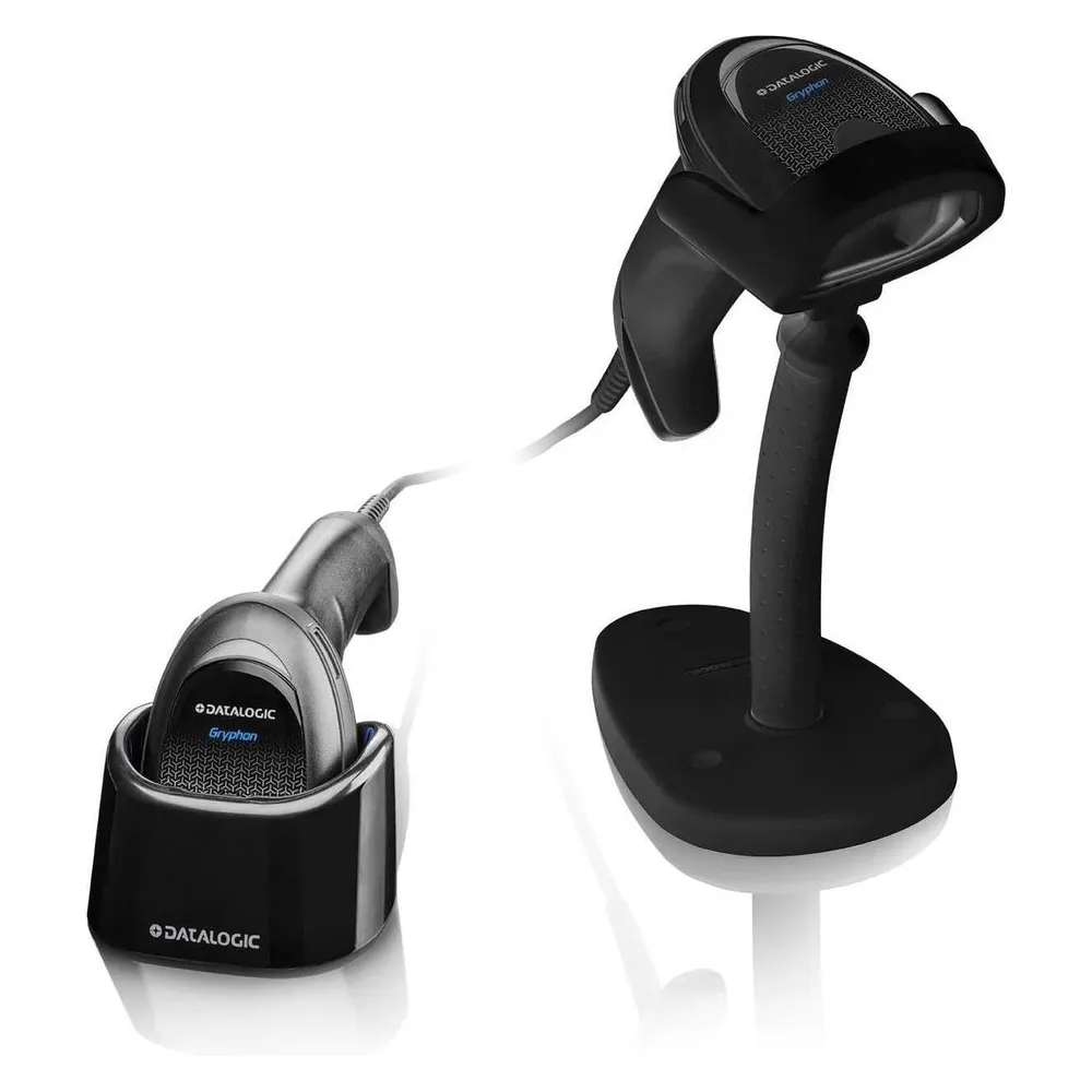 Barcode-Scanner portabel Datalogic Gryphon I GD4520 1D/2D Laser Schwarz