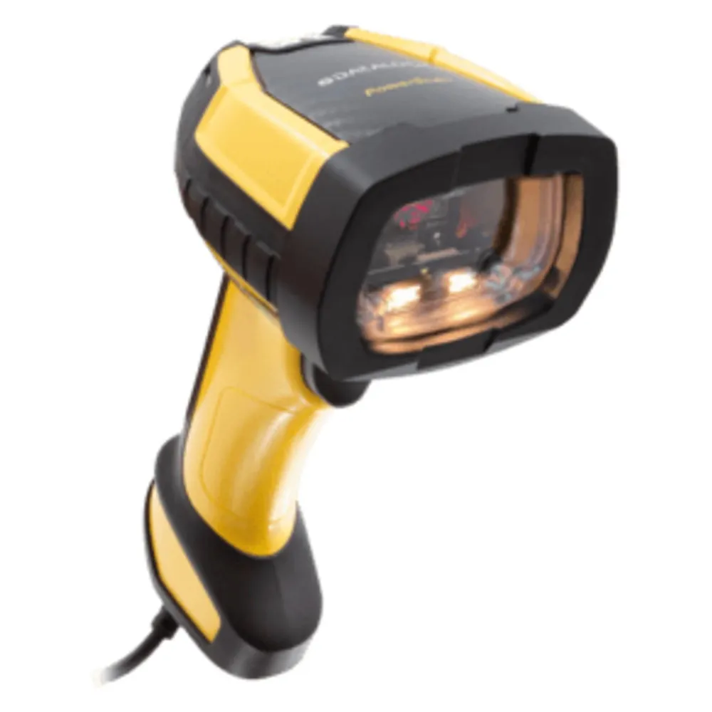 Tragbarer Barcode-Scanner Datalogic PD9630-SRK1 1D/2D USB Schwarz/Gelb