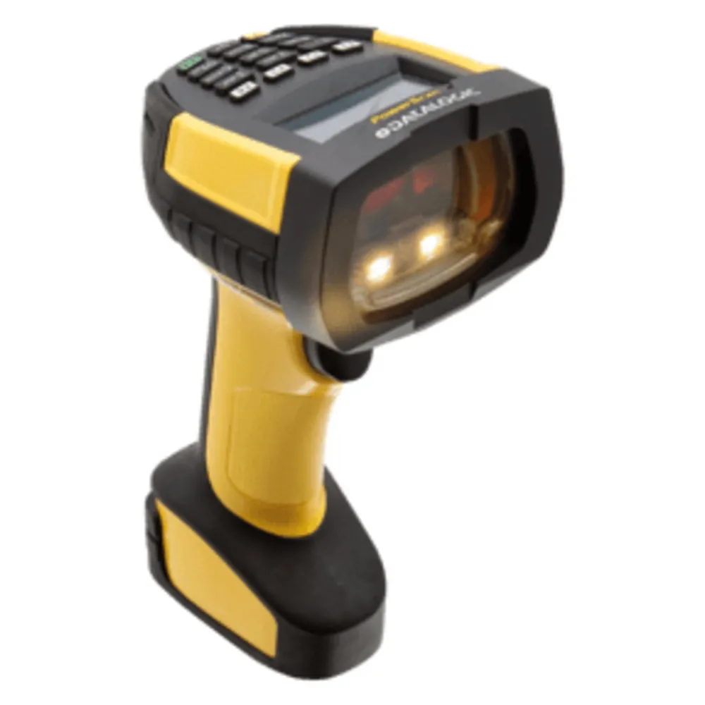 Barcode-Scanner tragbar Datalogic PM9600-HP433RBK10 1D/2D Laser Schwarz/Gelb