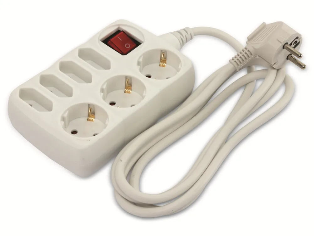 DAYHOME Steckdosenleiste SLS-34/W