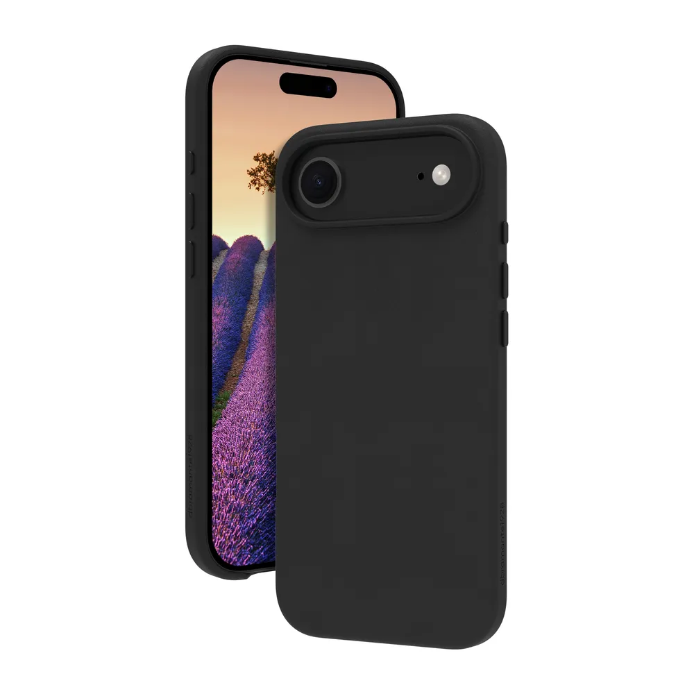 Roskilde MS - iPhone 17 Air - Full-grain leather - Black Handyhülle