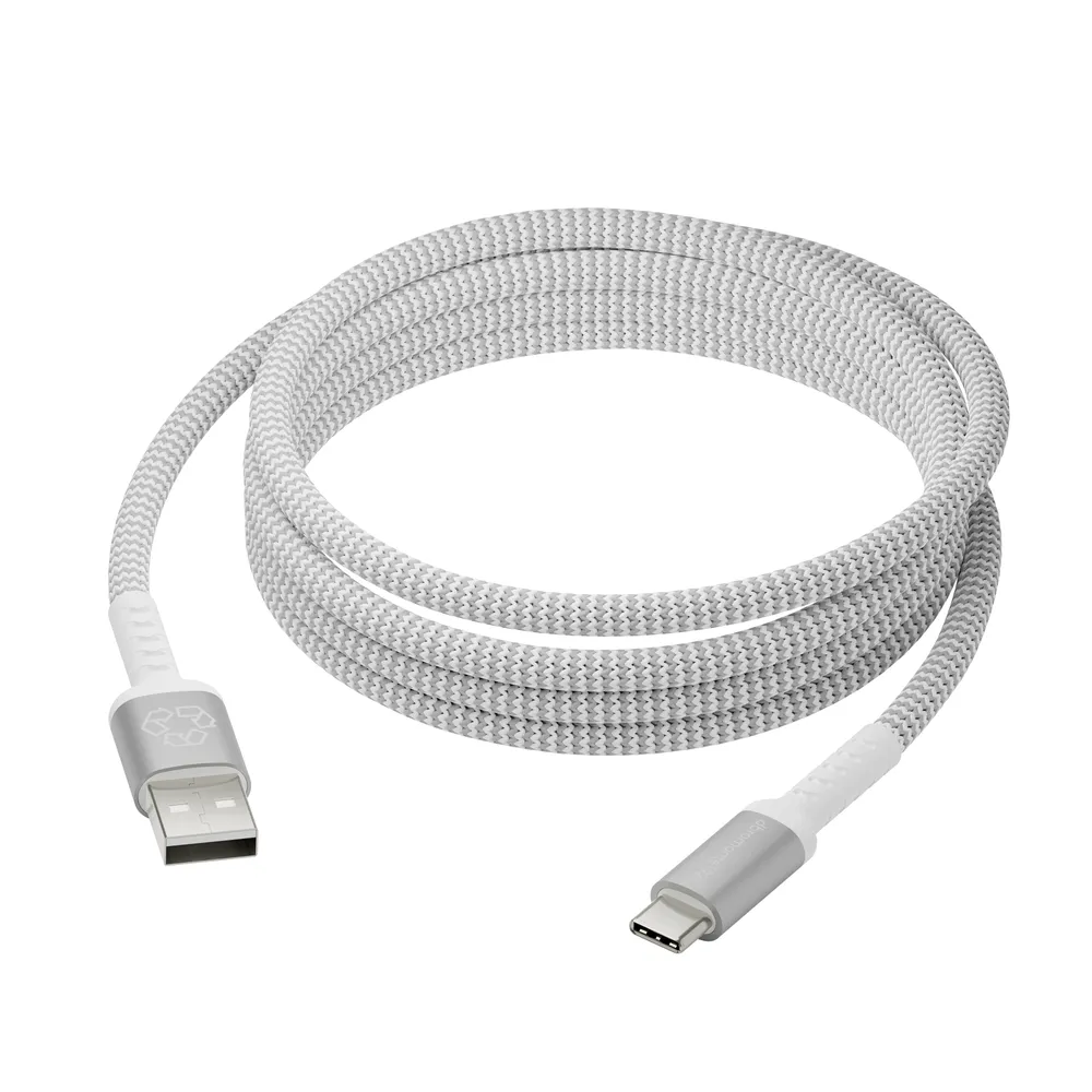 USB-Kabel DBRAMANTE1928 CB25ACGR7118 2,5 m USB A auf USB C USB 2.0 Weiß