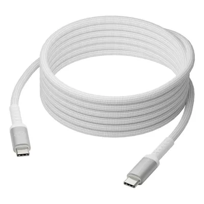 USB-C zu USB-C Kabel DBRAMANTE1928 3 m Weiß Schnellladen