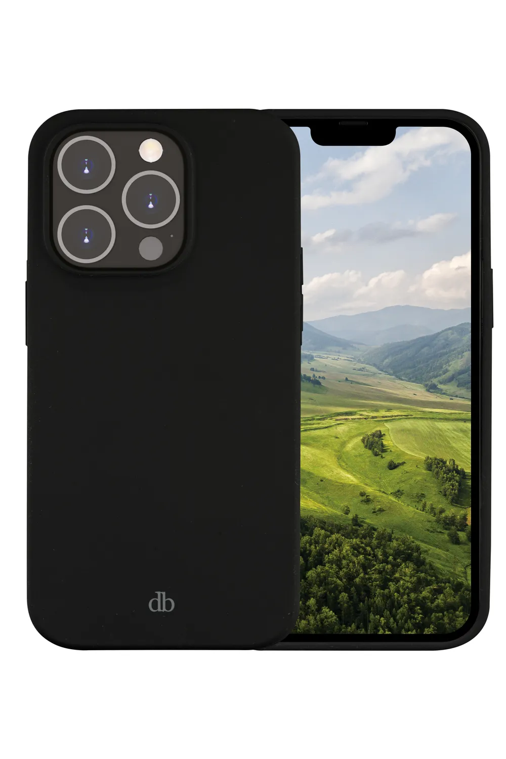 Funda para móvil dbramante1928 Costa Rica Cover Silikon Schwarz für iPhone 14 Pro