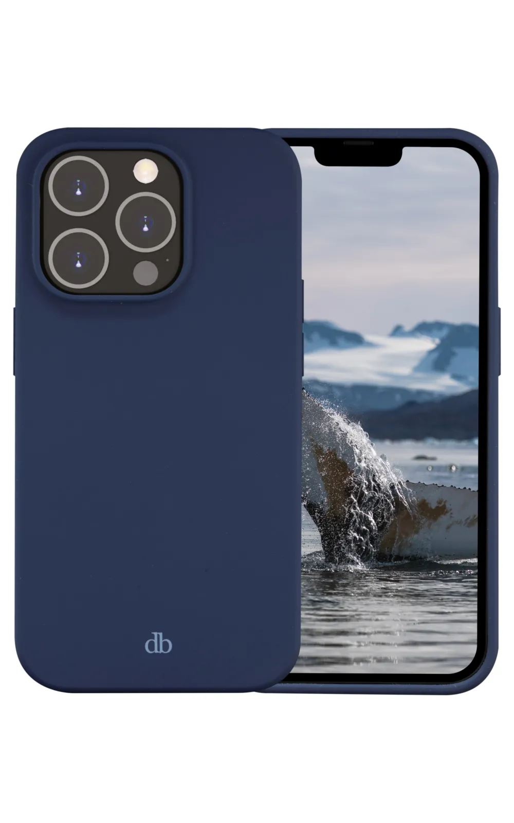 Funda para móvil dbramante1928 Costa Rica Cover Silikon Recycelt Blau für iPhone 14 Pro