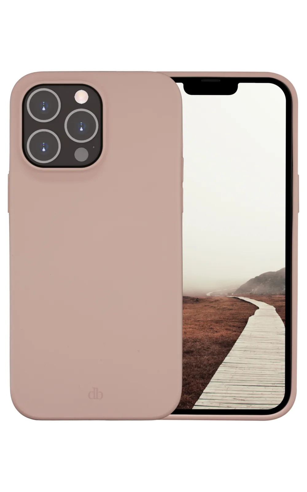 Funda para móvil dbramante1928 Costa Rica Cover Silikon Rosa Sand für iPhone 14 Pro Max
