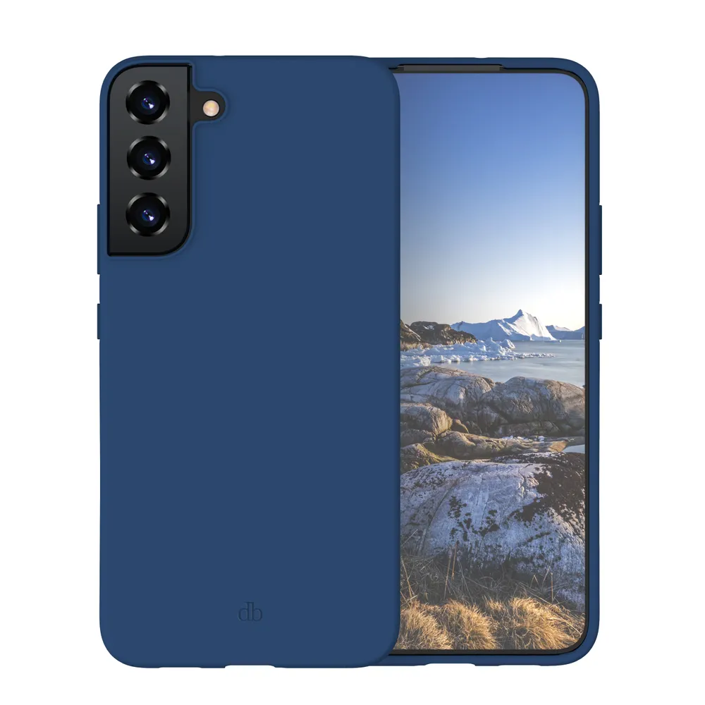 Funda para móvil dbramante1928 Costa Rica Cover recycelter Kunststoff blau für Galaxy S22