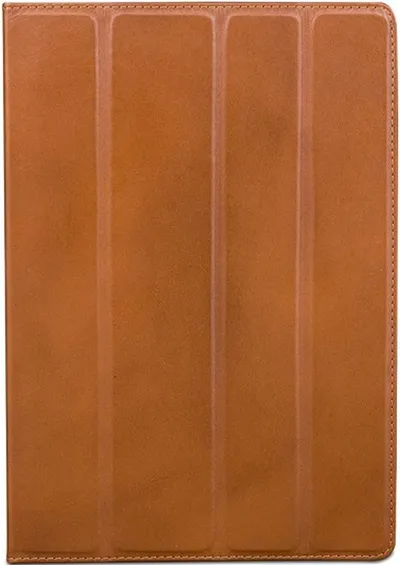dbramante1928 - Risskov iPad Tasche (2017/2018) - 9.7 Zoll - Braunes Vollnarbenleder - Mit Standfunktion & Auto-Sleep - Handgefertigt & Langlebig - Luxuriöser Schutz