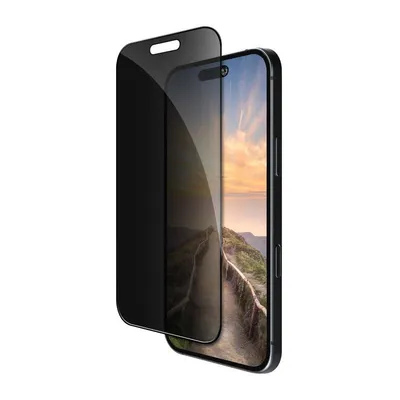 Privacy-Bildschirmschutz DBRAMANTE1928 eco-shield für iPhone 17 Pro Max Schwarz