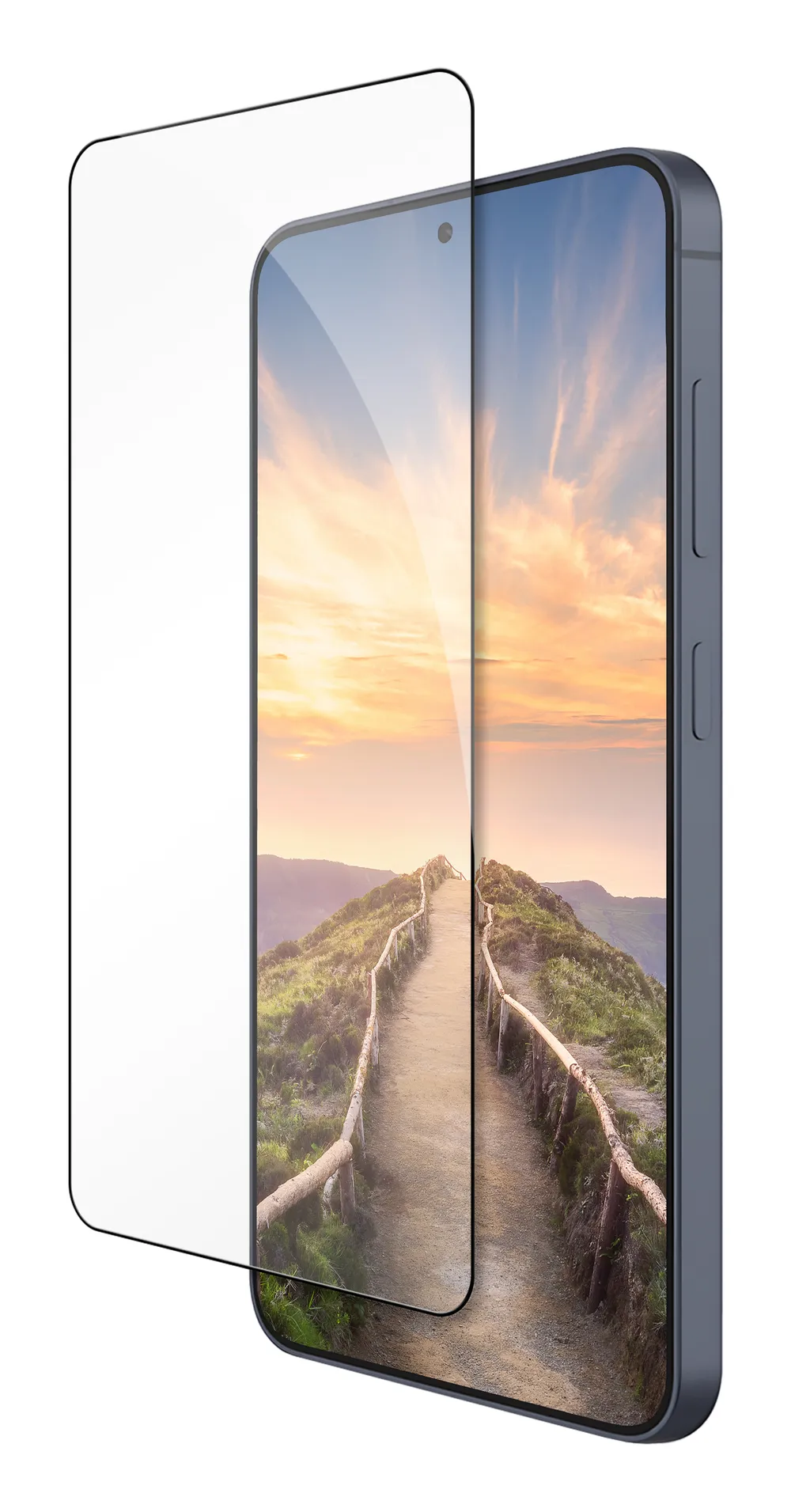 dbramante1928 eco Display-Schutzfolie für Samsung Galaxy S26 aus gehärtetem Glas transparent