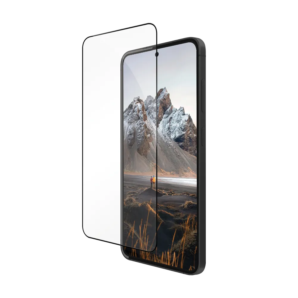 Display-Schutz D3O für Samsung Galaxy S25 Transparent und Schwarz