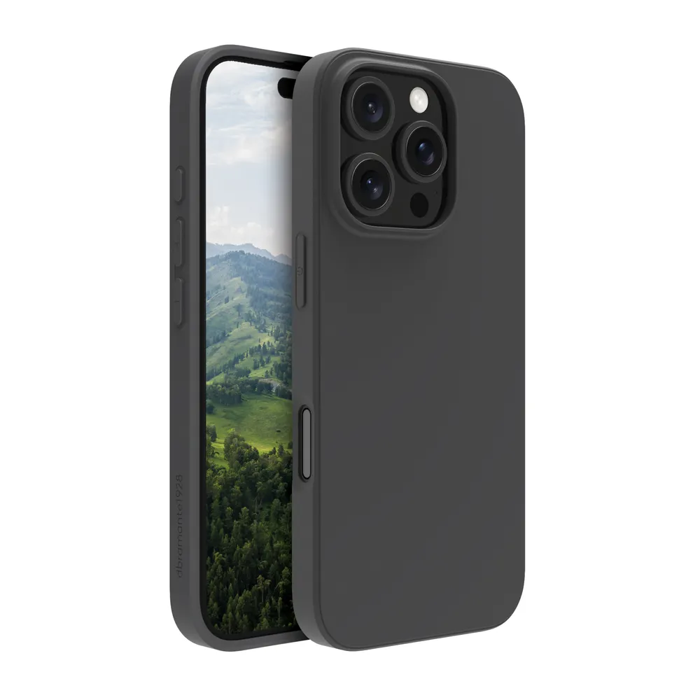 Handyhülle dbramante1928 Greenland Cover Kunststoff schwarz für iPhone 16 Pro